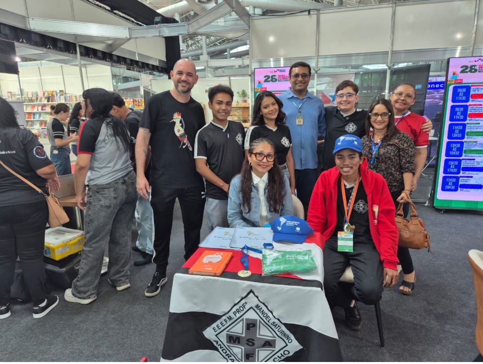 notícia: JOVEM PARLAMENTAR DO MERCOSUL PARTICIPA DA 28ª FEIRA PAN-AMAZÔNICA DO LIVRO E DAS MULTIVOZES.